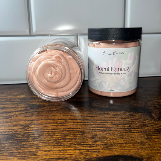 Floral Fantasy Natural Whipped Shea Body Butter – 6 oz