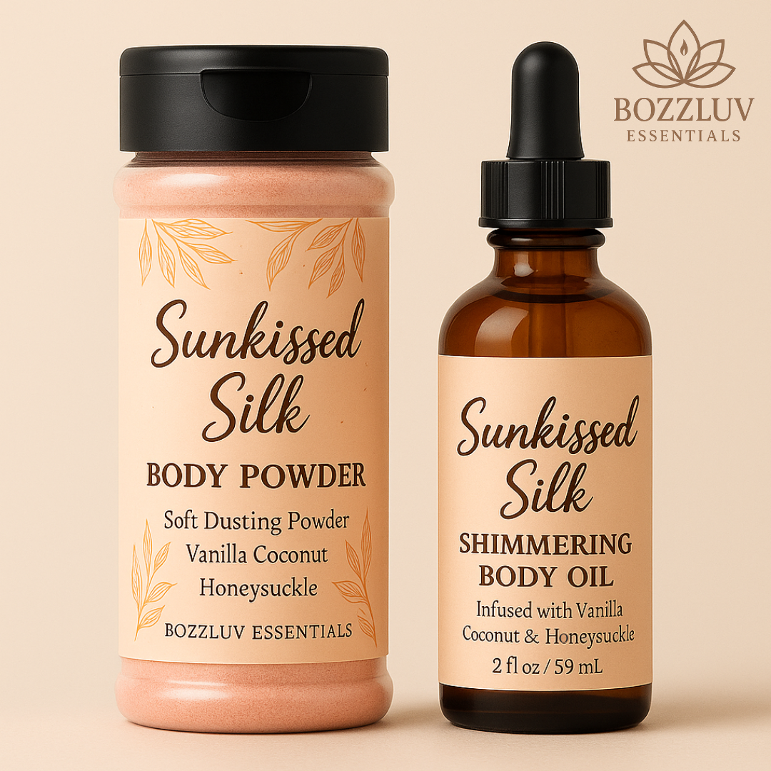 Sunkissed Silk Shimmering Body Oil -Glow Oil for Soft Radiant Skin