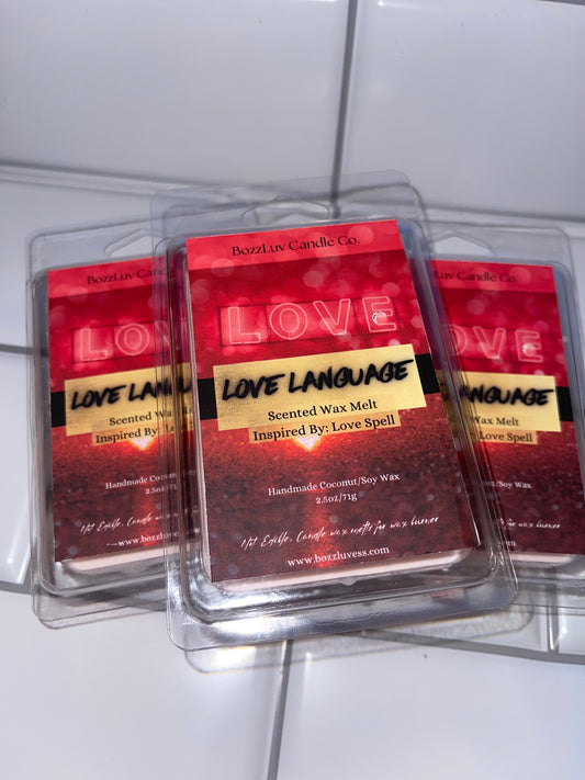 Love Language wax melts