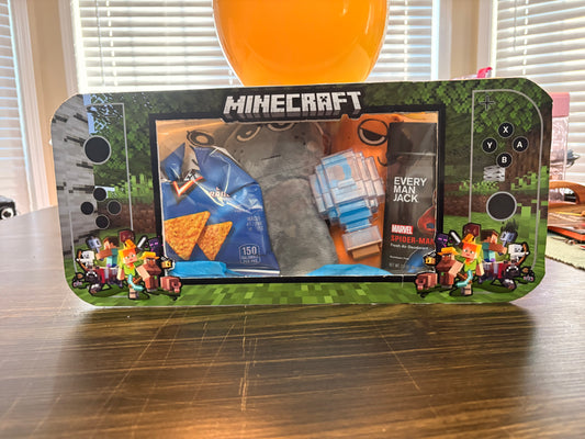 Handmade Nintendo Switch-inspired unfilled keepsake gift box for gamers.