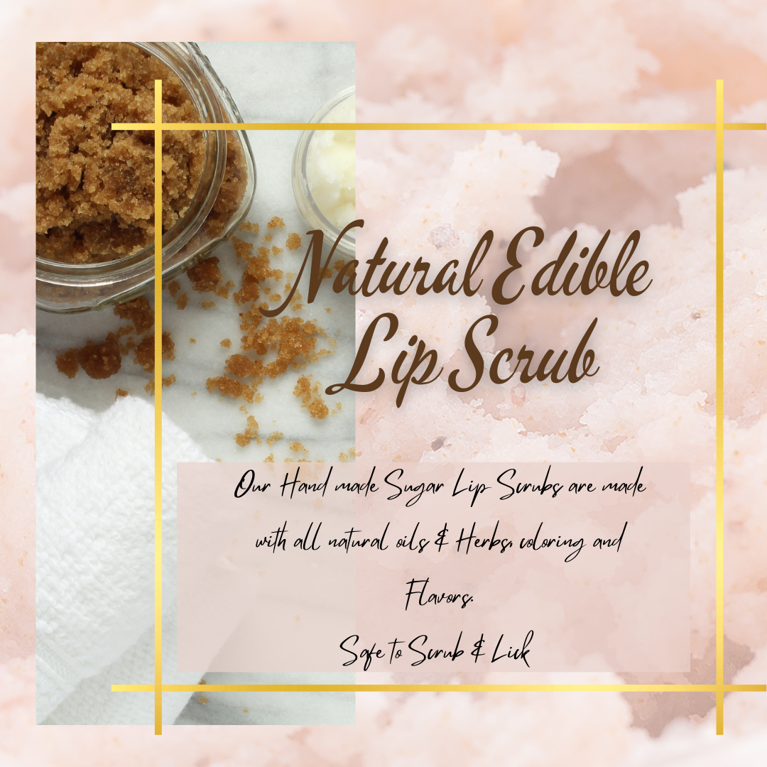 Honey Glow All-Natural Edible Lip Scrub