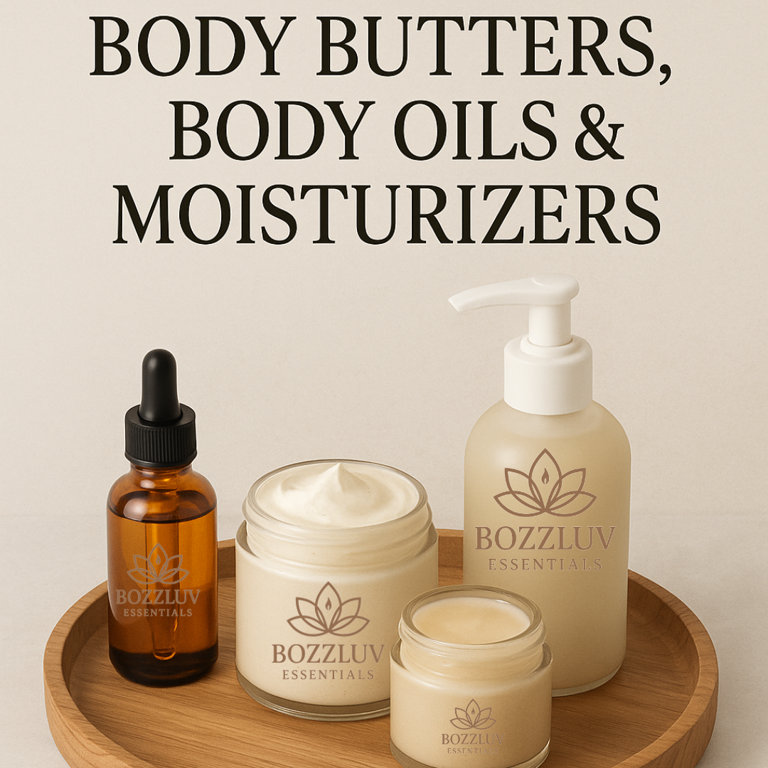 Natural Body Moisturizers and Oils
