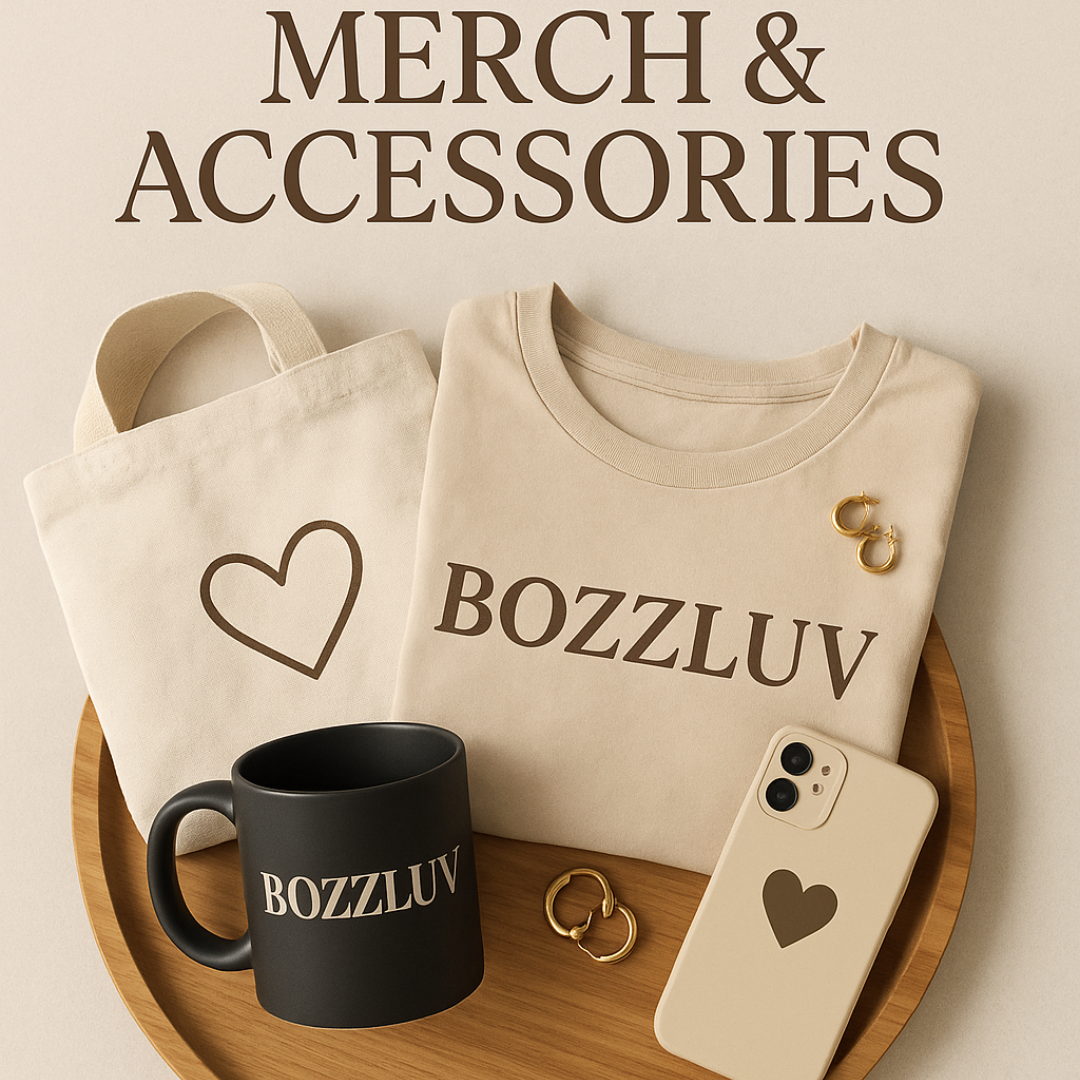 BozzLuv Essentials Merch & Accessories