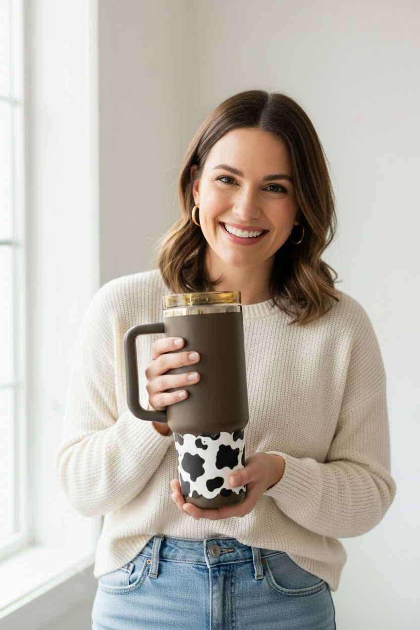 BozzLuv Snap-On Tumbler Sleeves™ | Mystery Print Cup Accessories