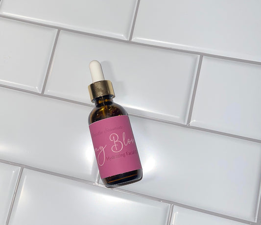 Peony Hydrating Facial Oil by BozzLuv Essentials.